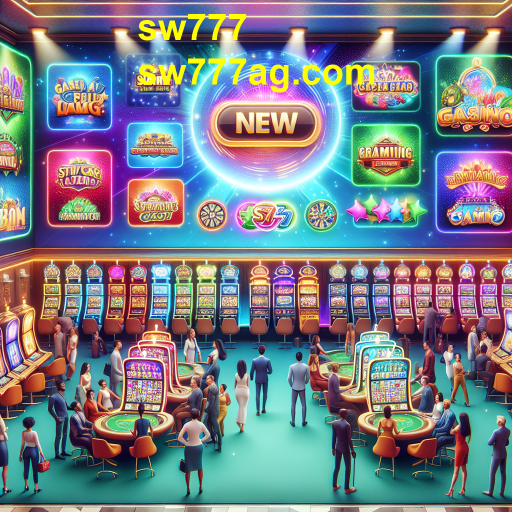 Explorando a Nova Categoria 'Novos Jogos' do sw777